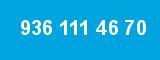 936 111 46 70